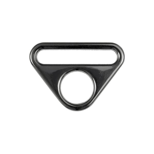 O-Ring mit Steg 2er-Set, 30 mm, gunmetal